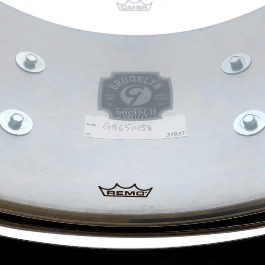 Gretsch Brooklyn Snare Drum 14x6.5 8-Lug Satin Walnut w/Micro-Sensitive Strainer - Drum Center Of Portsmouth