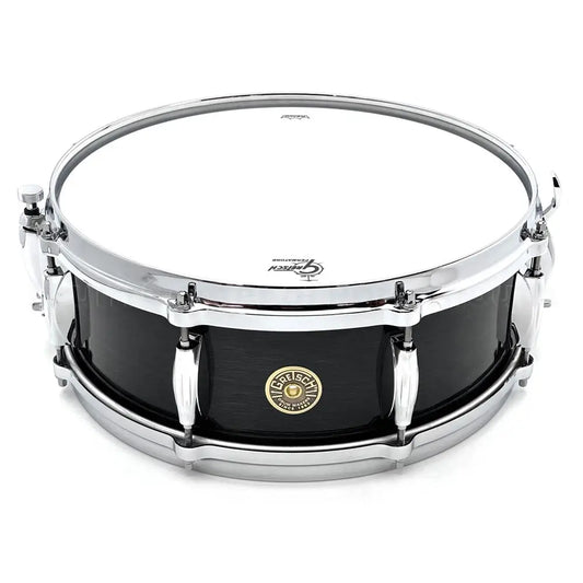 Gretsch USA Custom Ridgeland Snare Drum 14x5 Gloss Ebony - Drum Center Of Portsmouth