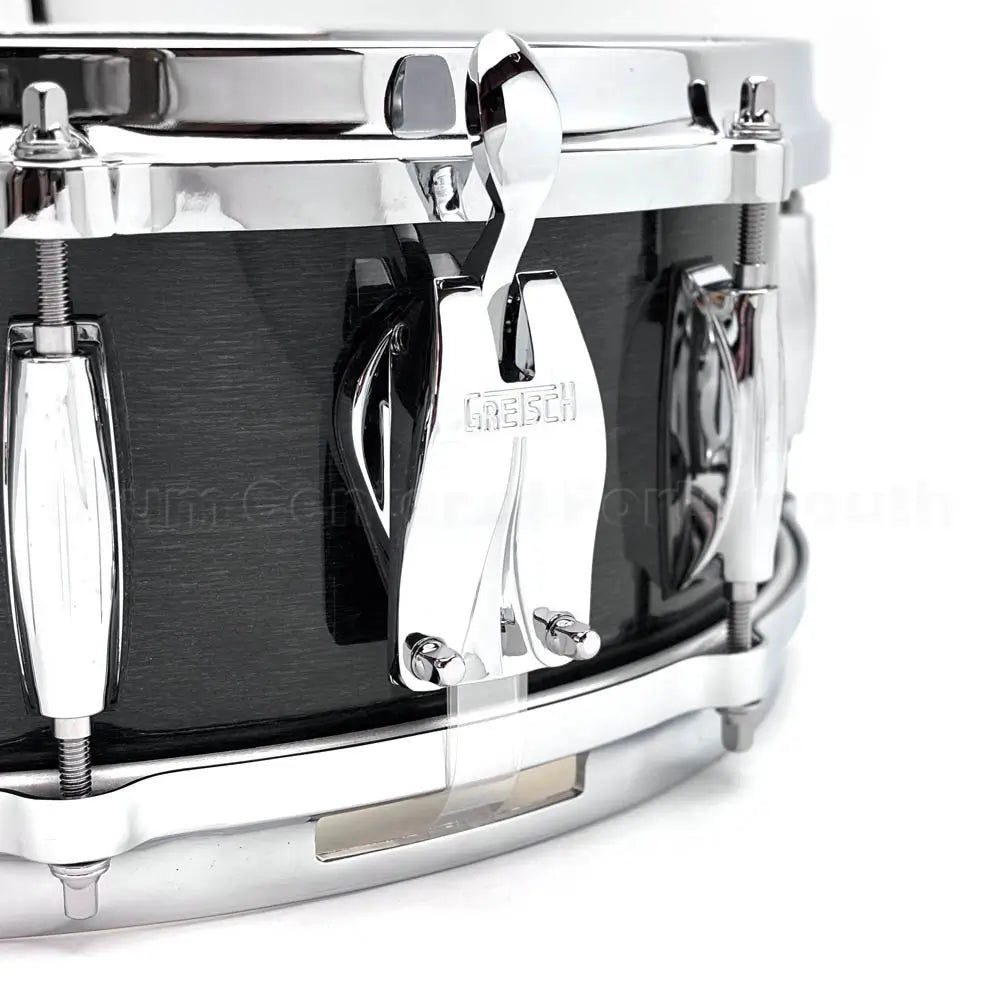 Gretsch USA Custom Ridgeland Snare Drum 14x5 Gloss Ebony - Drum Center Of Portsmouth