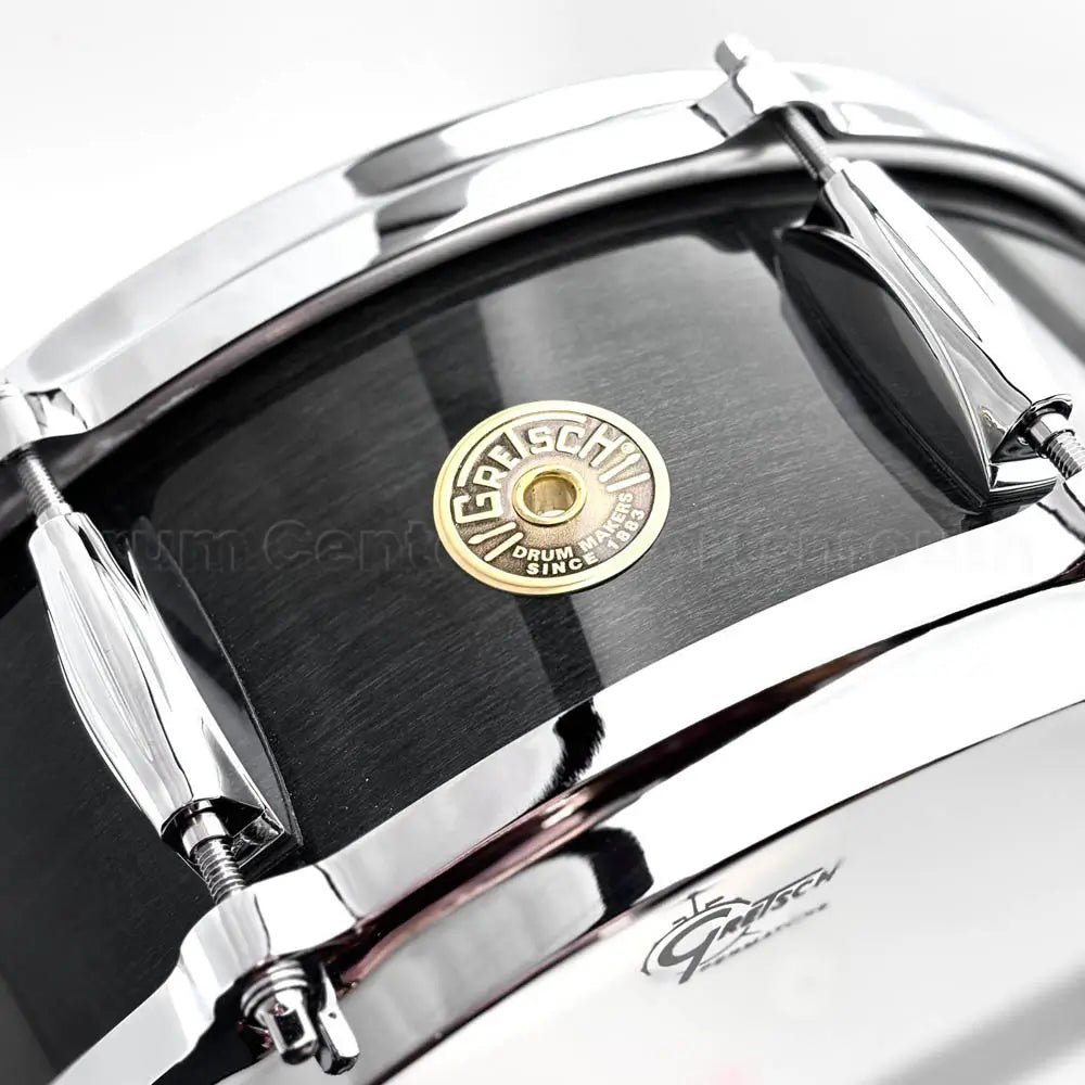 Gretsch USA Custom Ridgeland Snare Drum 14x5 Gloss Ebony - Drum Center Of Portsmouth