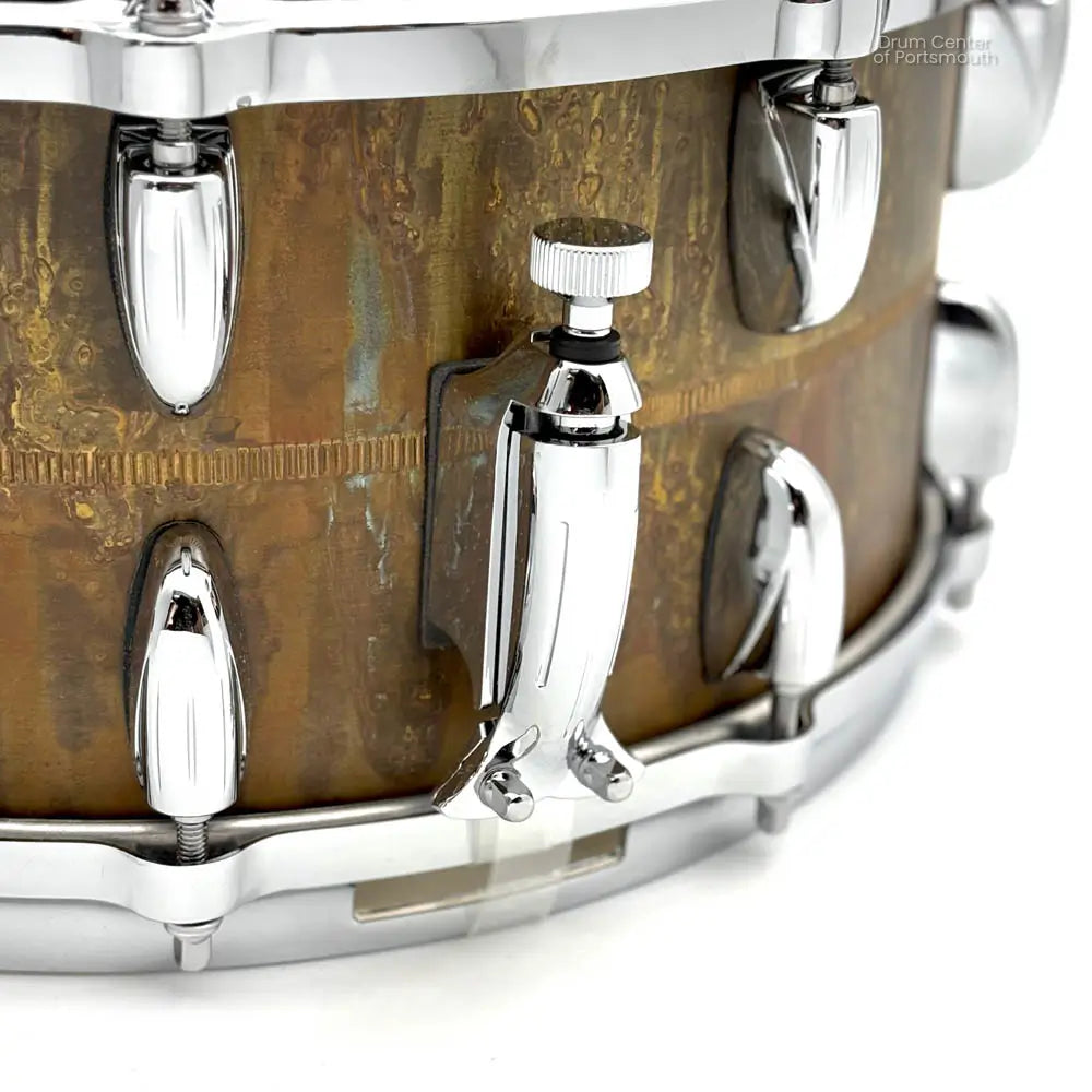 Gretsch USA Bell Brass Snare Drum 14x6.5 Aged Patina - Drum Center Of Portsmouth