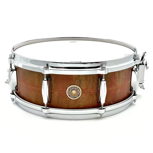Gretsch USA Bronze Snare Drum 14x5 Aged Patina - Drum Center Of Portsmouth
