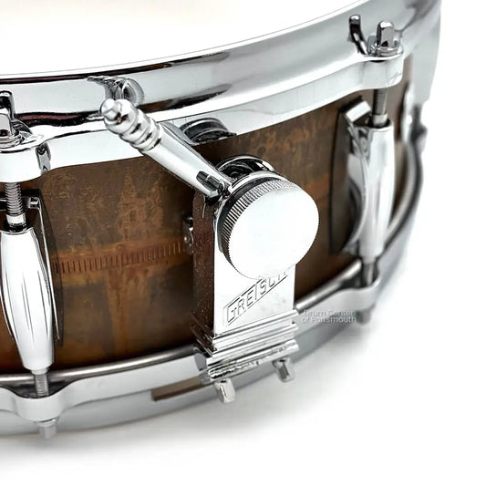 Gretsch USA Bronze Snare Drum 14x5 Aged Patina - Drum Center Of Portsmouth