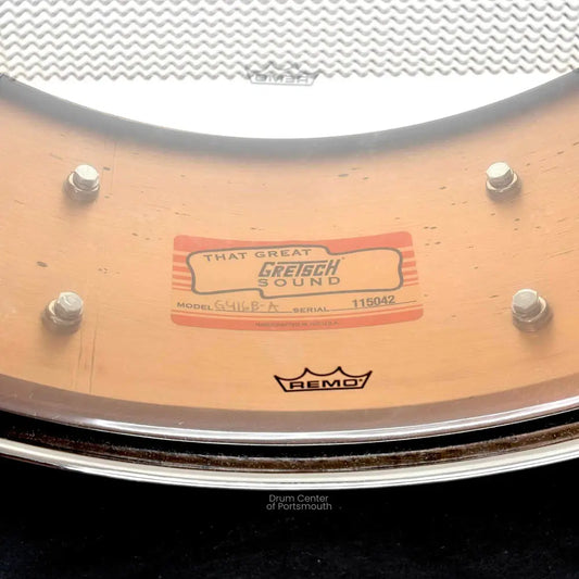 Gretsch USA Bronze Snare Drum 14x5 Aged Patina - Drum Center Of Portsmouth