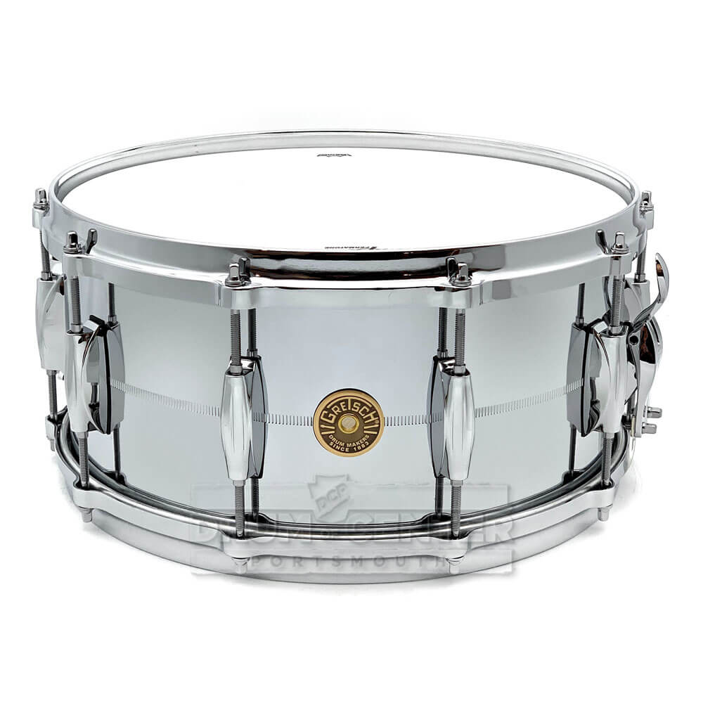 Gretsch G4164 USA Chrome Over Brass Snare Drum 14x6.5