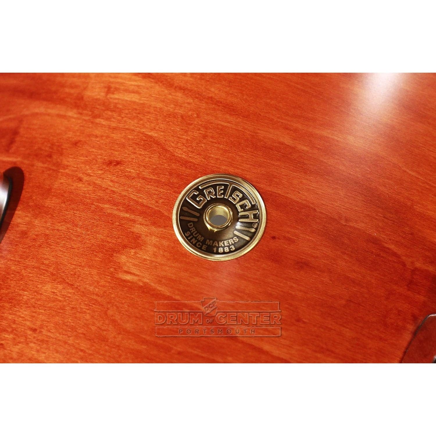 Gretsch USA Custom 3pc Drum Set Satin Burnt Orange