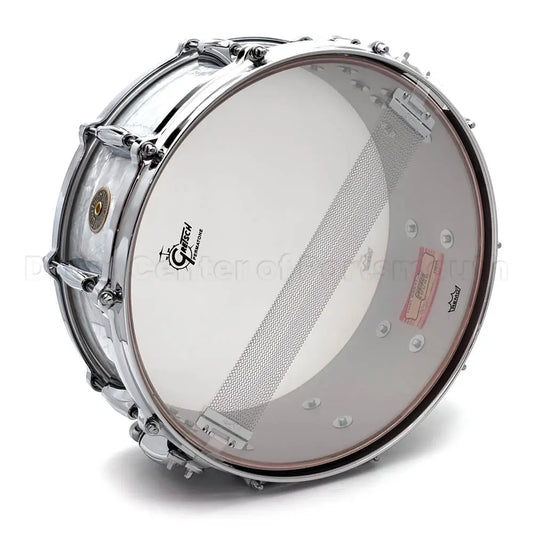Gretsch USA Custom Snare Drum 14x5.5 10-Lug 60s Marine Pearl - Drum Center Of Portsmouth