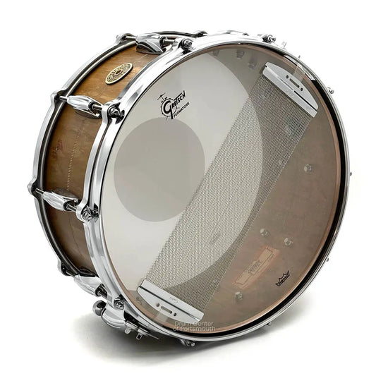 Gretsch USA Phosphor Bronze Snare Drum 14x6.5 Aged Patina - Drum Center Of Portsmouth