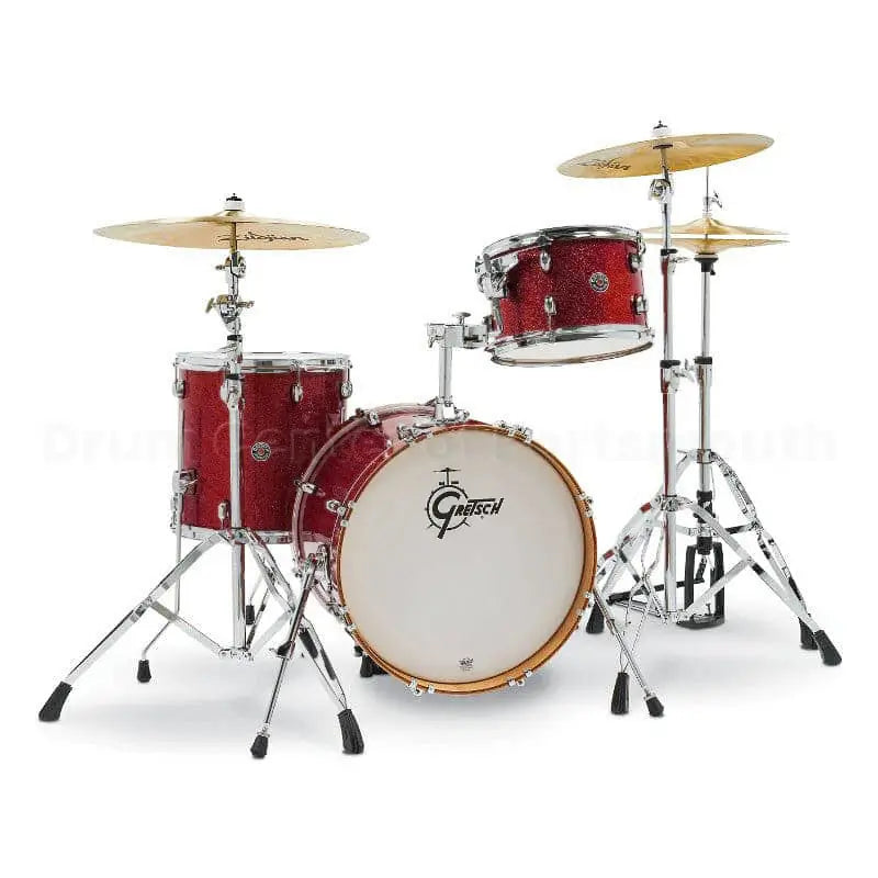 Gretsch Catalina Club 3pc Drum Set 18/12/14 Dark Cherry Sparkle - Drum Center Of Portsmouth