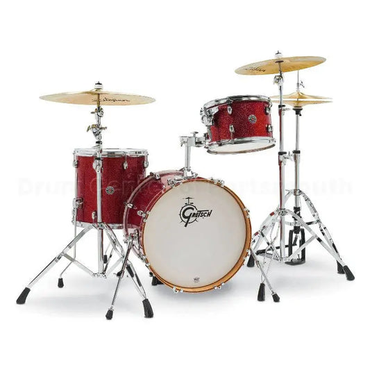Gretsch Catalina Club 3pc Drum Set 18/12/14 Dark Cherry Sparkle - Drum Center Of Portsmouth