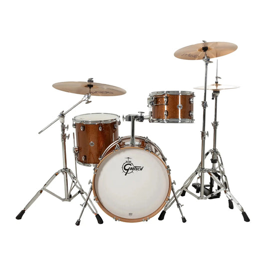 Gretsch Catalina Club CC2 3pc Drum Set 20/12/14 Bronze Sparkle - Drum Center Of Portsmouth