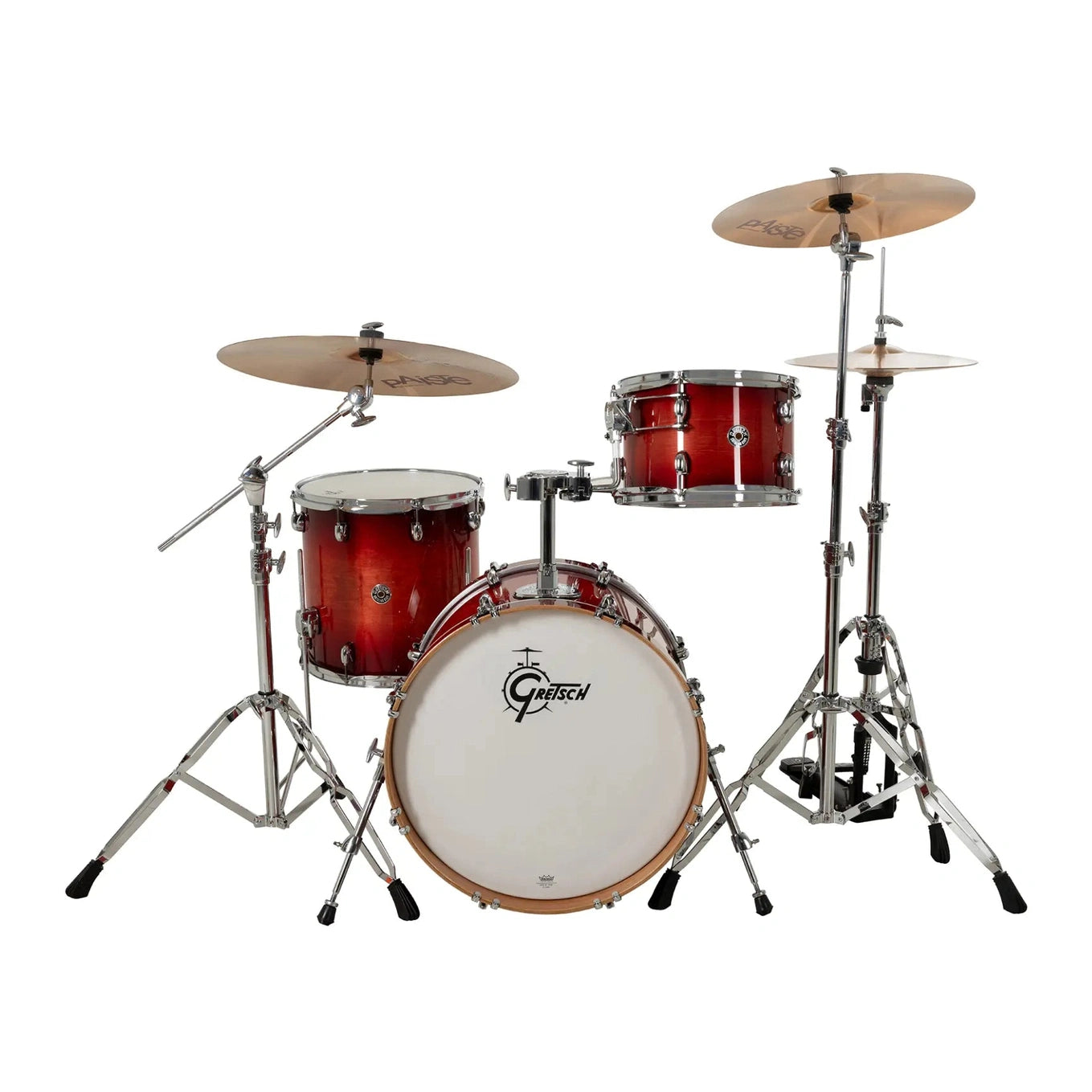 Gretsch Catalina Club CC2 3pc Drum Set 20/12/14 Gloss Crimson Burst - Drum Center Of Portsmouth
