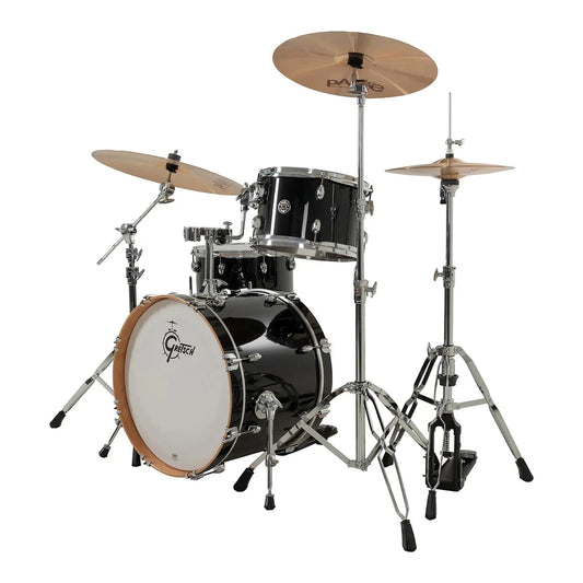Gretsch Catalina Club CC2 3pc Drum Set 20/12/14 Piano Black - Drum Center Of Portsmouth