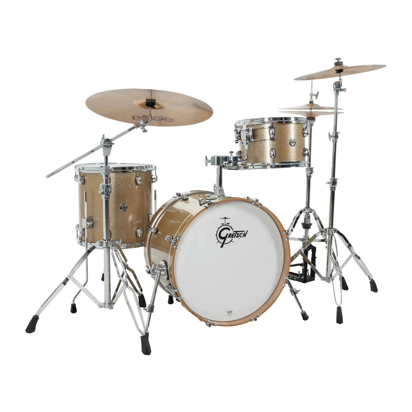 Gretsch Catalina Club CC2 3pc Drum Set 20/12/14 Sahara Sparkle - Drum Center Of Portsmouth