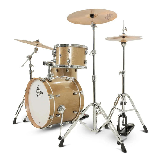 Gretsch Catalina Club CC2 3pc Drum Set 20/12/14 Sahara Sparkle - Drum Center Of Portsmouth