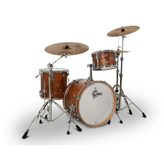 Gretsch Catalina Club CC2 3pc Drum Set 20/12/14 Satin Walnut Glaze - Drum Center Of Portsmouth