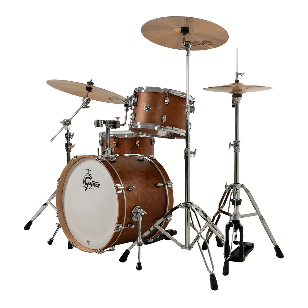 Gretsch Catalina Club CC2 3pc Drum Set 20/12/14 Satin Walnut Glaze - Drum Center Of Portsmouth