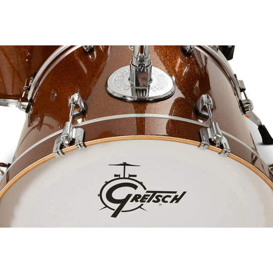 Gretsch Catalina Club CC2 4pc Drum Set 20/12/14/14 Bronze Sparkle - Drum Center Of Portsmouth