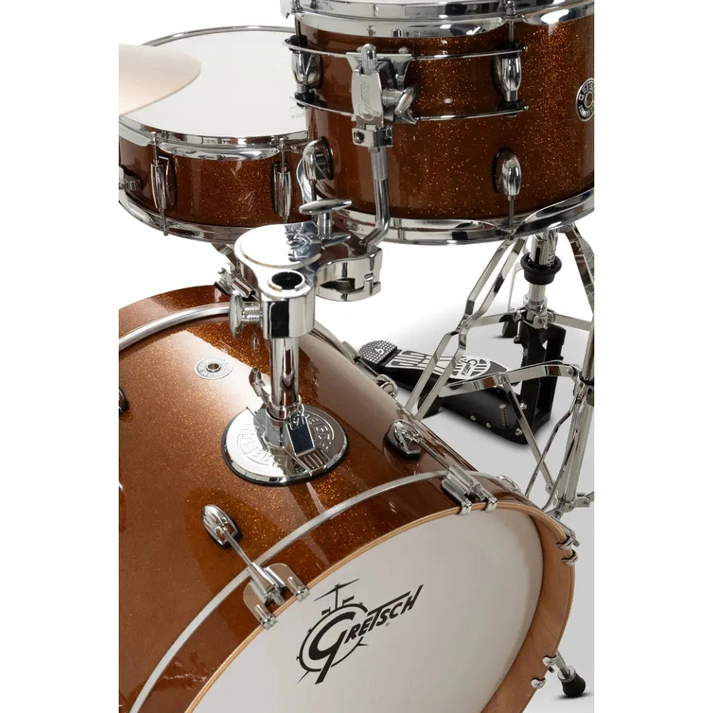 Gretsch Catalina Club CC2 4pc Drum Set 20/12/14/14 Bronze Sparkle - Drum Center Of Portsmouth