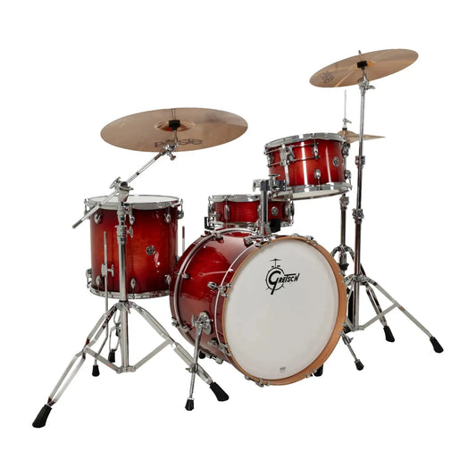 Gretsch Catalina Club CC2 4pc Drum Set 20/12/14/14 Gloss Crimson Burst - Drum Center Of Portsmouth
