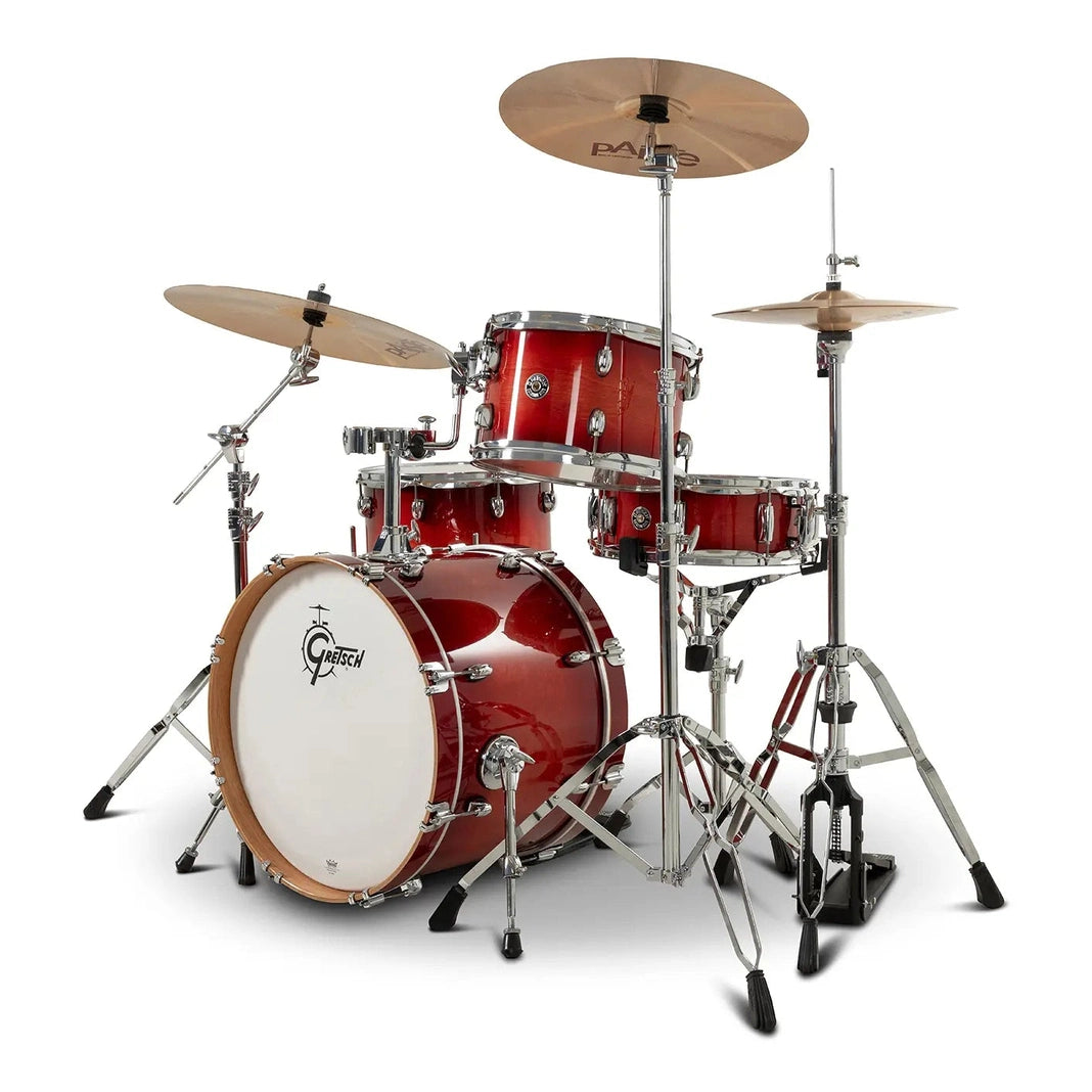 Gretsch Catalina Club CC2 4pc Drum Set 20/12/14/14 Gloss Crimson Burst - Drum Center Of Portsmouth