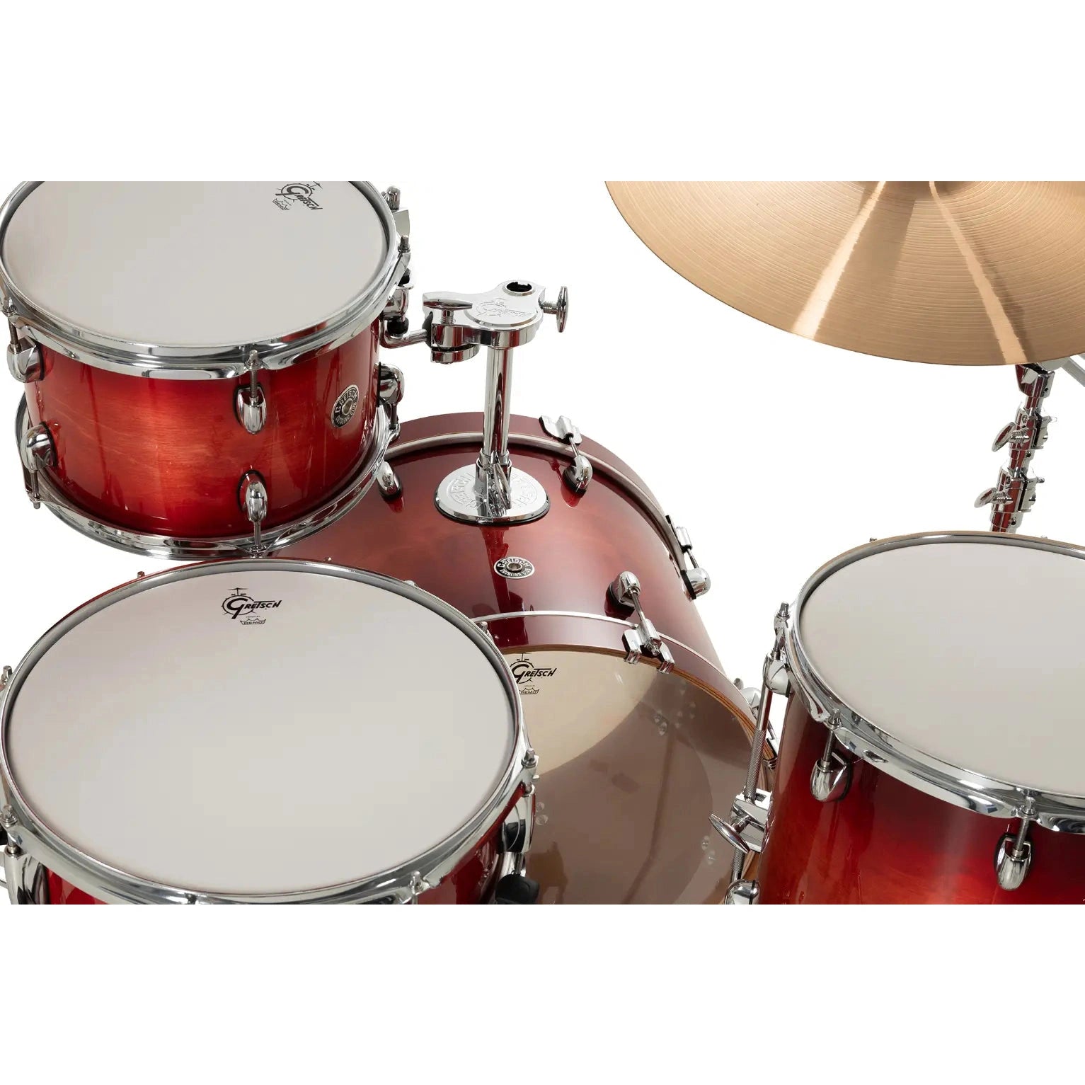 Gretsch Catalina Club CC2 4pc Drum Set 20/12/14/14 Gloss Crimson Burst - Drum Center Of Portsmouth