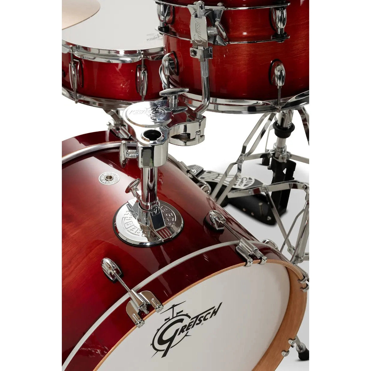 Gretsch Catalina Club CC2 4pc Drum Set 20/12/14/14 Gloss Crimson Burst - Drum Center Of Portsmouth