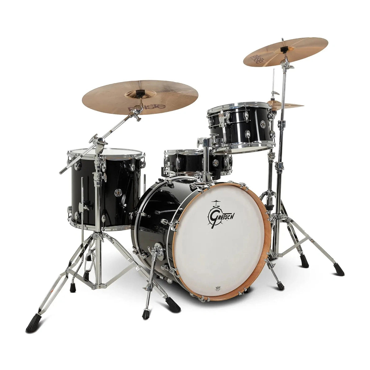 Gretsch Catalina Club CC2 4pc Drum Set 20/12/14/14 Piano Black - Drum Center Of Portsmouth