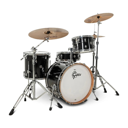Gretsch Catalina Club CC2 4pc Drum Set 20/12/14/14 Piano Black - Drum Center Of Portsmouth