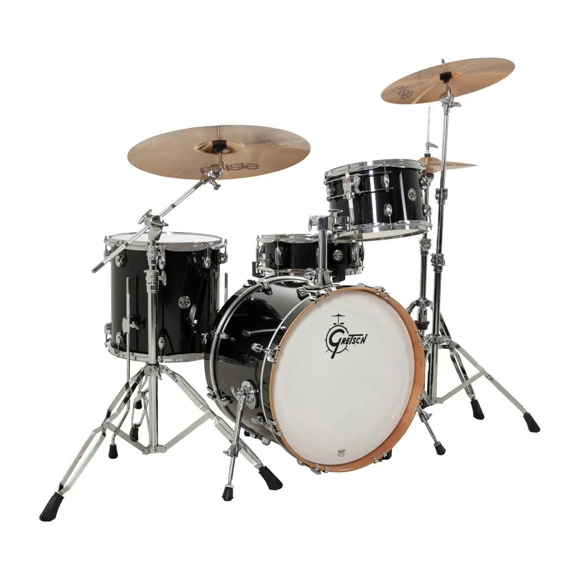 Gretsch Catalina Club CC2 4pc Drum Set 20/12/14/14 Piano Black - Drum Center Of Portsmouth