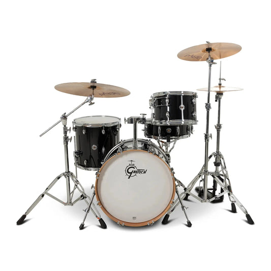 Gretsch Catalina Club CC2 4pc Drum Set 20/12/14/14 Piano Black - Drum Center Of Portsmouth