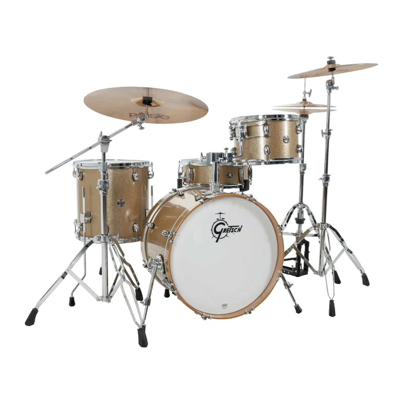 Gretsch Catalina Club CC2 4pc Drum Set 20/12/14/14 Sahara Sparkle - Drum Center Of Portsmouth