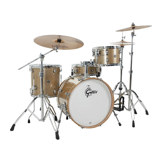 Gretsch Catalina Club CC2 4pc Drum Set 20/12/14/14 Sahara Sparkle - Drum Center Of Portsmouth