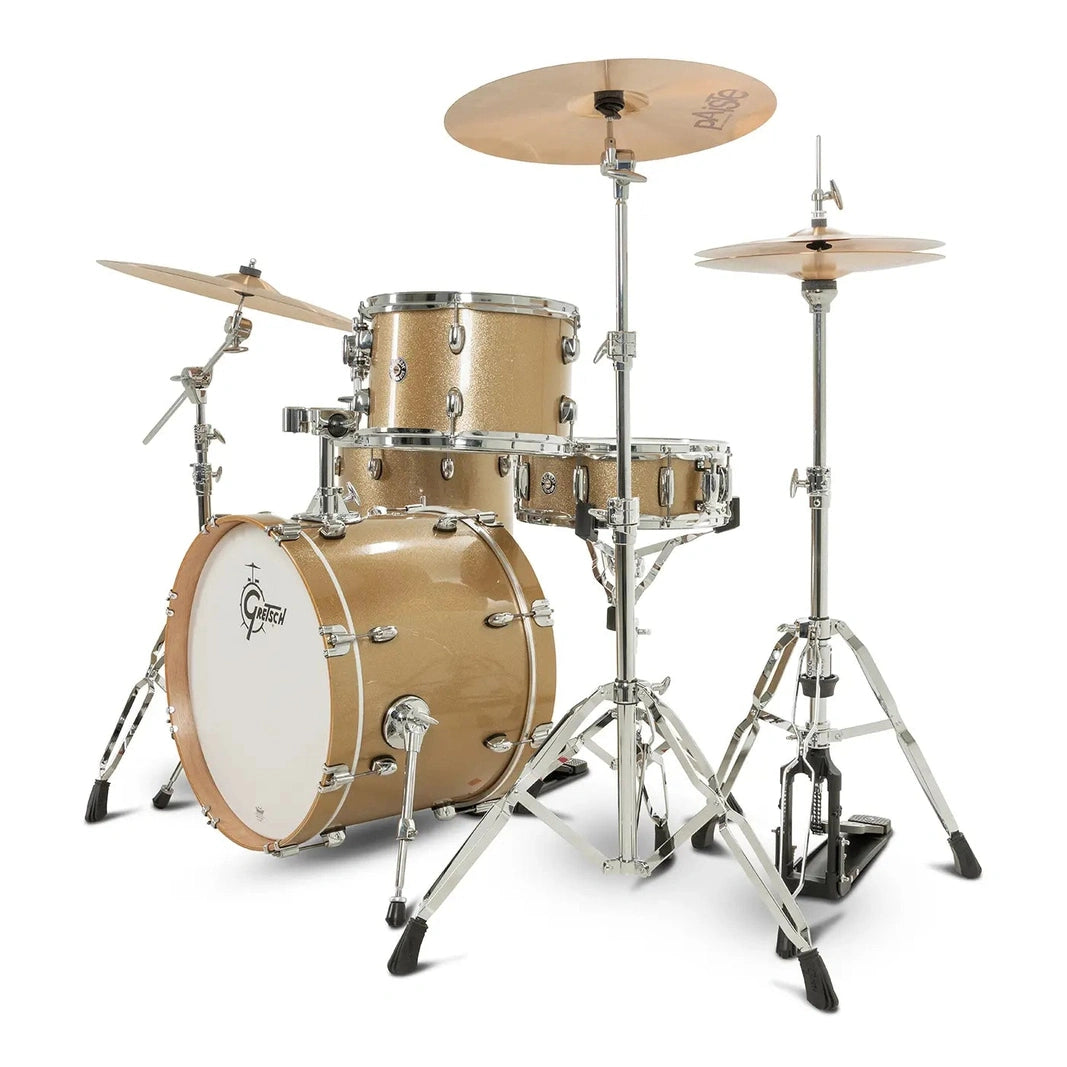 Gretsch Catalina Club CC2 4pc Drum Set 20/12/14/14 Sahara Sparkle - Drum Center Of Portsmouth