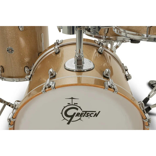 Gretsch Catalina Club CC2 4pc Drum Set 20/12/14/14 Sahara Sparkle - Drum Center Of Portsmouth