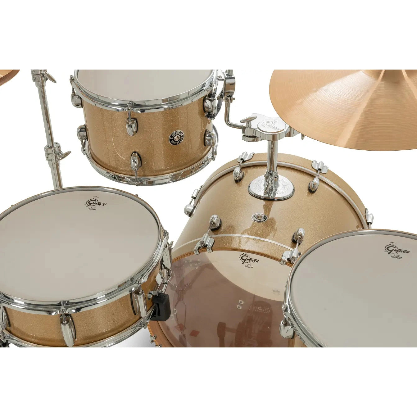 Gretsch Catalina Club CC2 4pc Drum Set 20/12/14/14 Sahara Sparkle - Drum Center Of Portsmouth