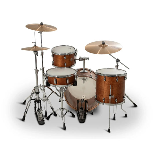 Gretsch Catalina Club CC2 4pc Drum Set 20/12/14/14 Satin Walnut Glaze - Drum Center Of Portsmouth