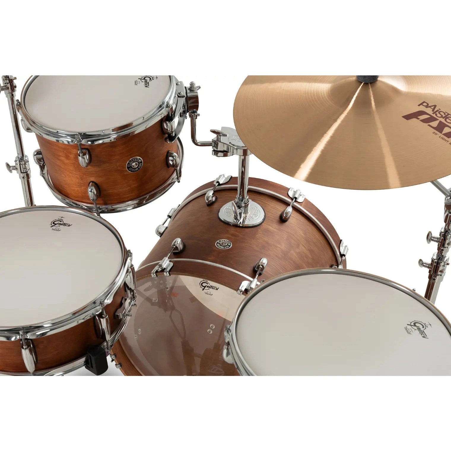 Gretsch Catalina Club CC2 4pc Drum Set 20/12/14/14 Satin Walnut Glaze - Drum Center Of Portsmouth