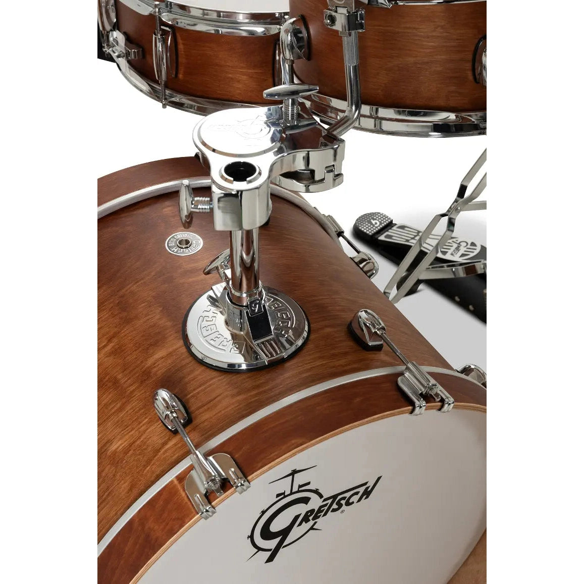 Gretsch Catalina Club CC2 4pc Drum Set 20/12/14/14 Satin Walnut Glaze - Drum Center Of Portsmouth