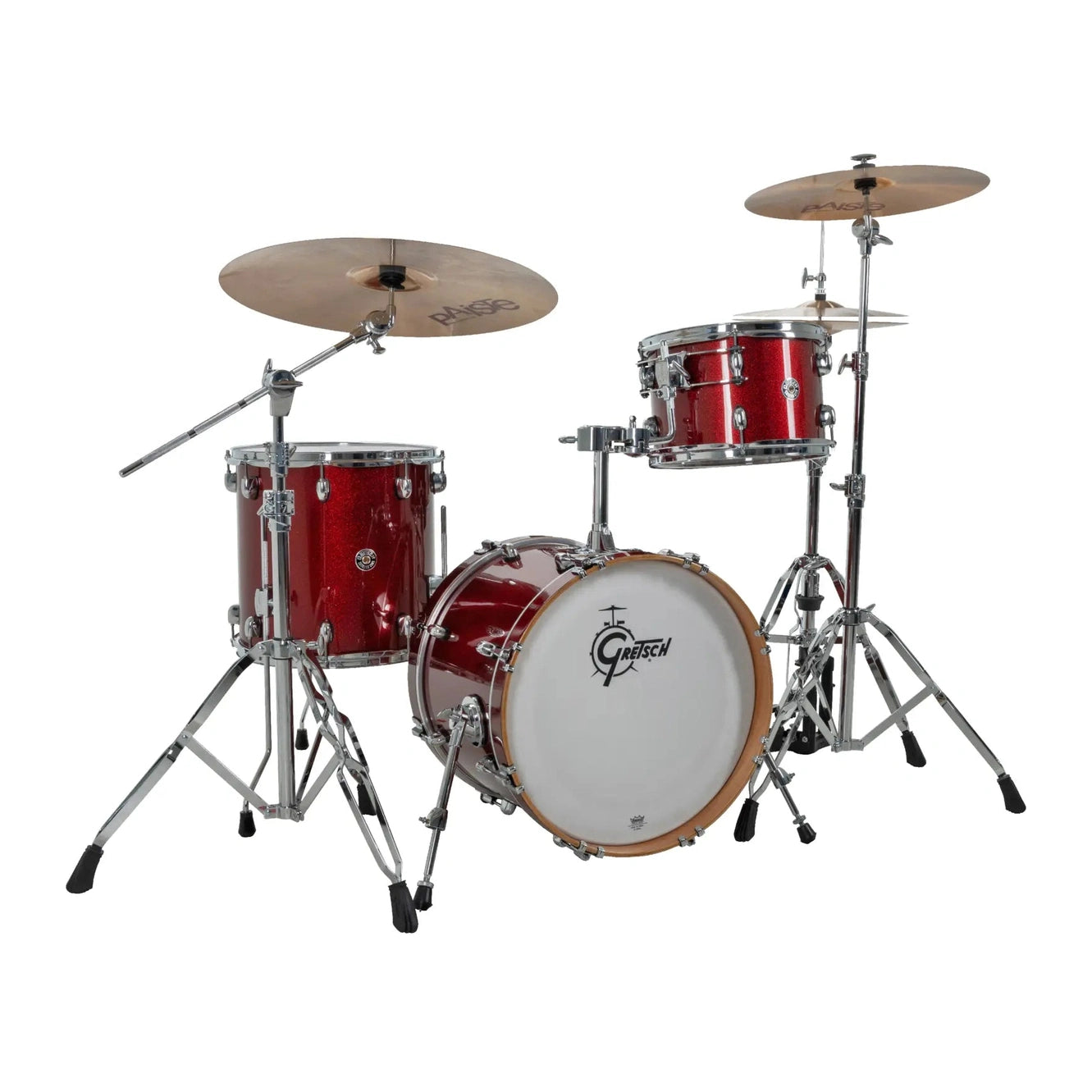 Gretsch Catalina Club CC2 3pc Drum Set 18/12/14 Dark Cherry Sparkle - Drum Center Of Portsmouth