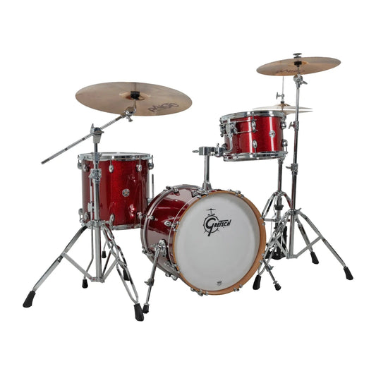 Gretsch Catalina Club CC2 3pc Drum Set 18/12/14 Dark Cherry Sparkle - Drum Center Of Portsmouth