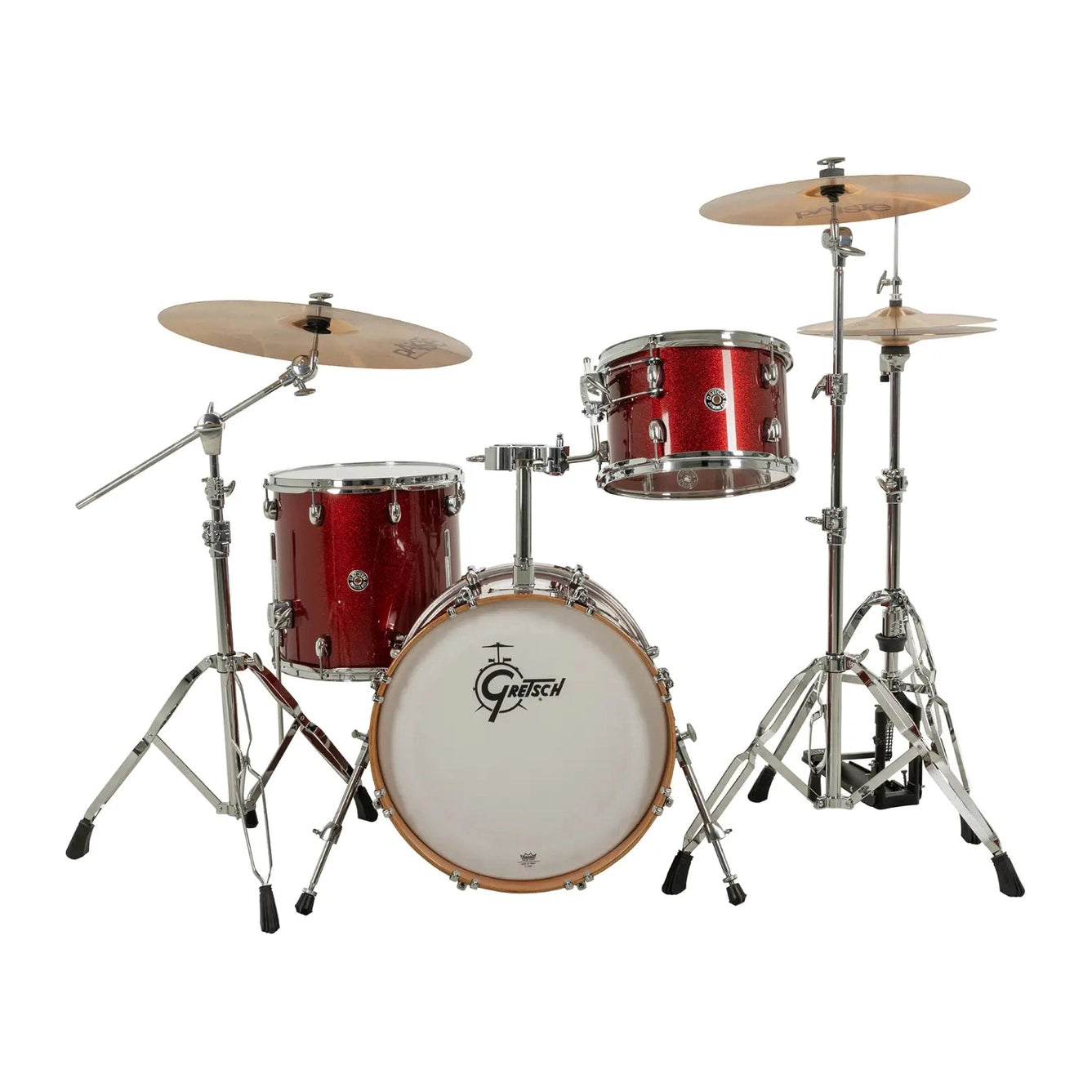 Gretsch Catalina Club CC2 3pc Drum Set 18/12/14 Dark Cherry Sparkle - Drum Center Of Portsmouth