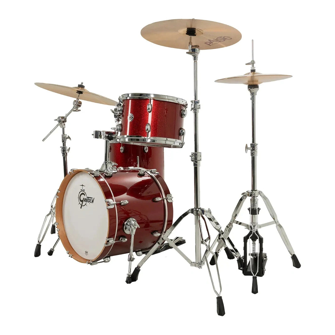 Gretsch Catalina Club CC2 3pc Drum Set 18/12/14 Dark Cherry Sparkle - Drum Center Of Portsmouth
