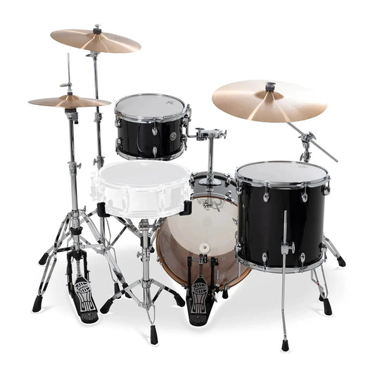Gretsch Catalina Club CC2 3pc Drum Set 18/12/14 Piano Black - Drum Center Of Portsmouth