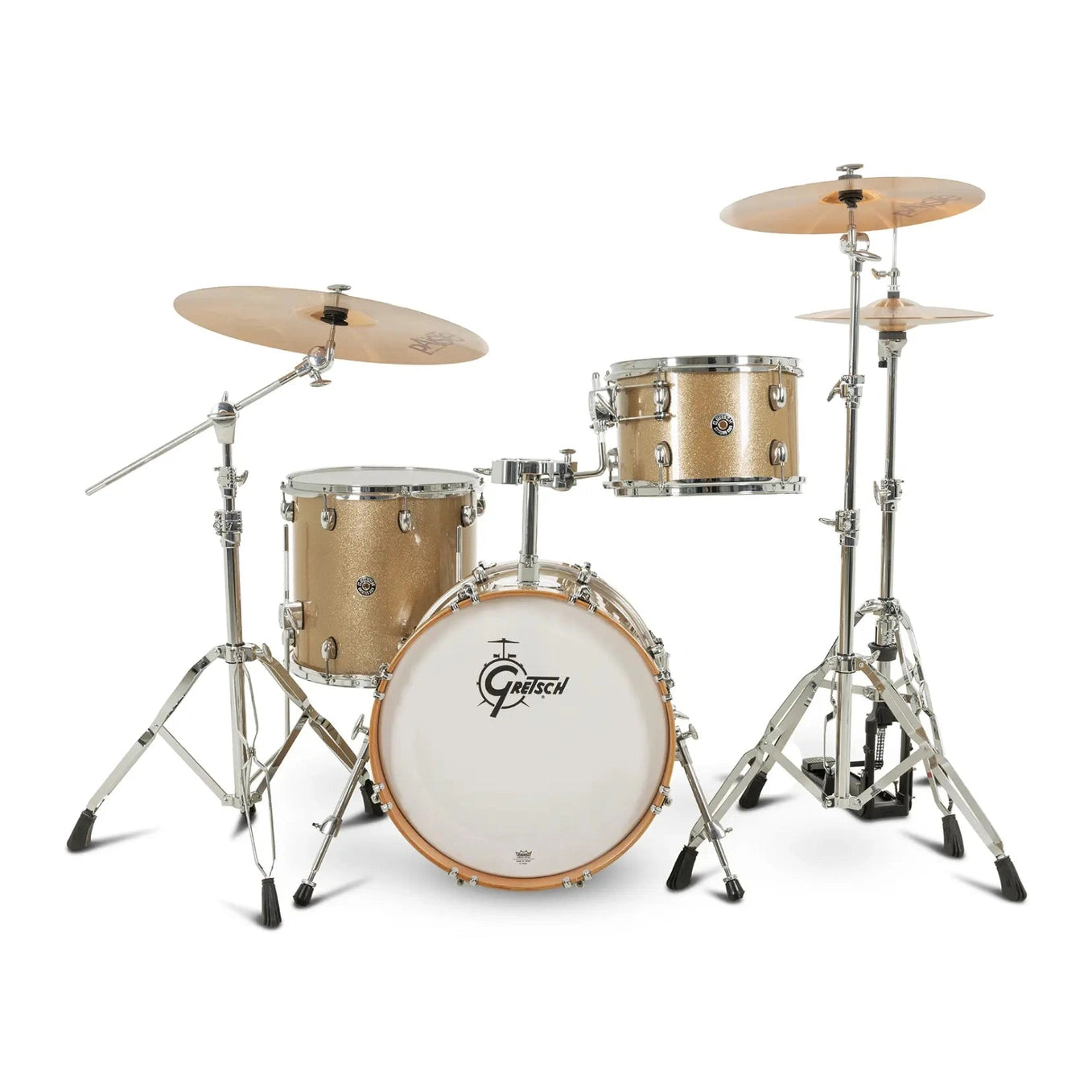Gretsch Catalina Club CC2 3pc Drum Set 18/12/14 Sahara Sparkle - Drum Center Of Portsmouth