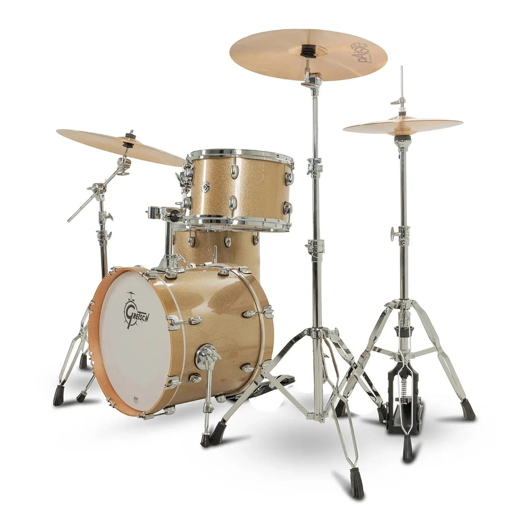 Gretsch Catalina Club CC2 3pc Drum Set 18/12/14 Sahara Sparkle - Drum Center Of Portsmouth