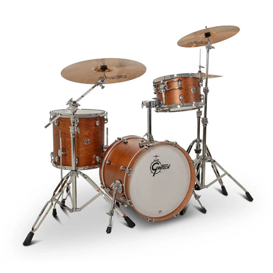Gretsch Catalina Club CC2 3pc Drum Set 18/12/14 Satin Walnut Glaze - Drum Center Of Portsmouth