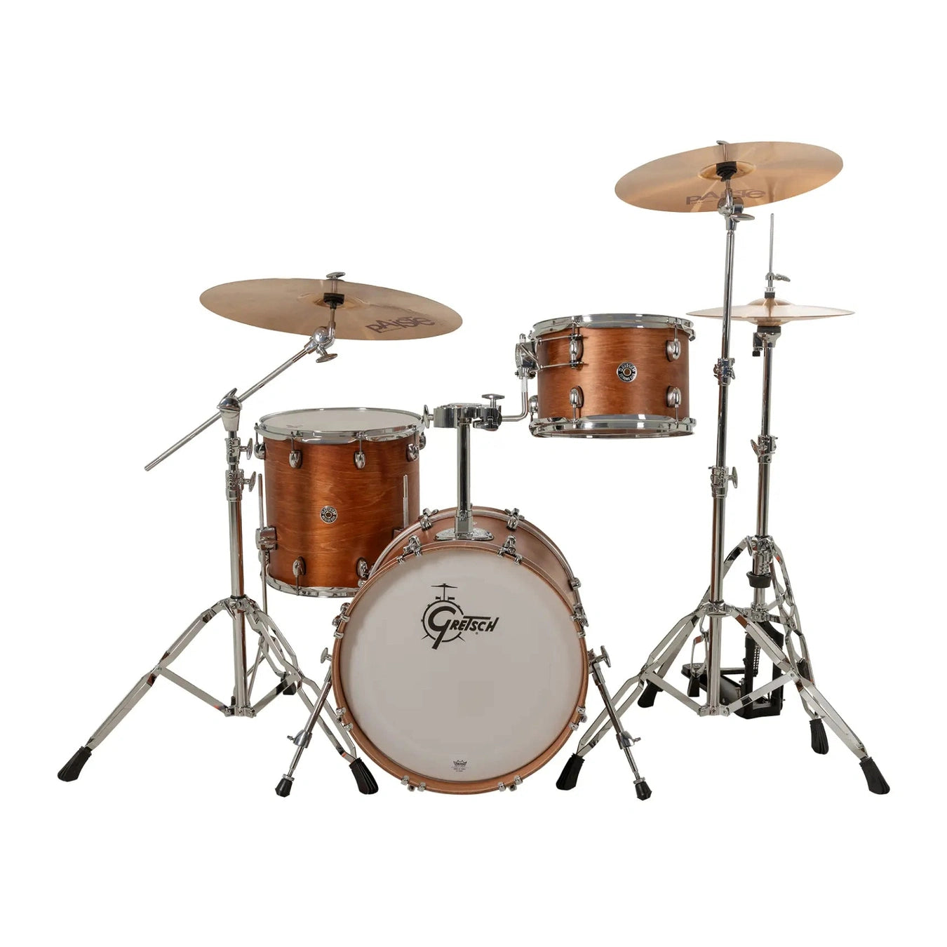 Gretsch Catalina Club CC2 3pc Drum Set 18/12/14 Satin Walnut Glaze - Drum Center Of Portsmouth