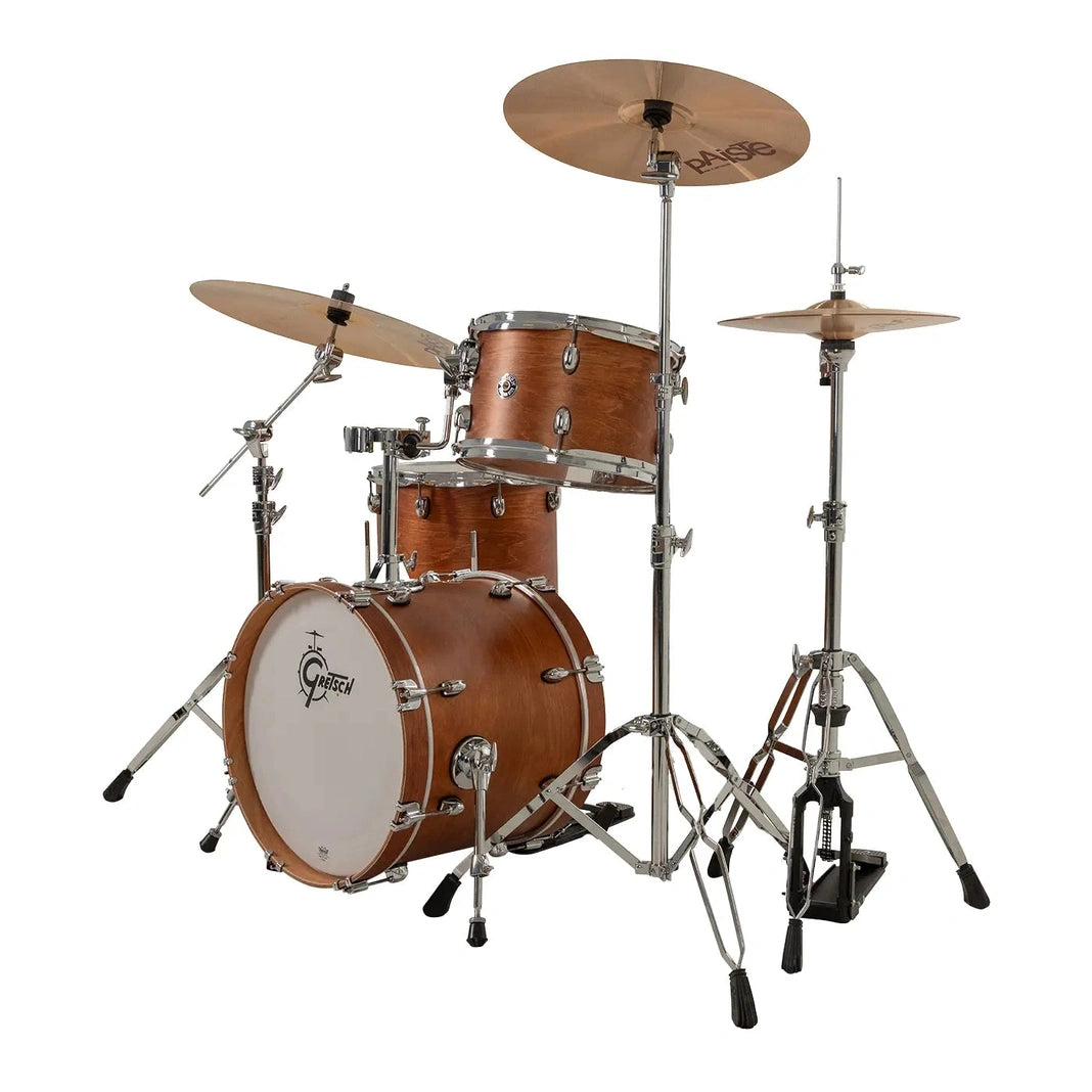 Gretsch Catalina Club CC2 3pc Drum Set 18/12/14 Satin Walnut Glaze - Drum Center Of Portsmouth