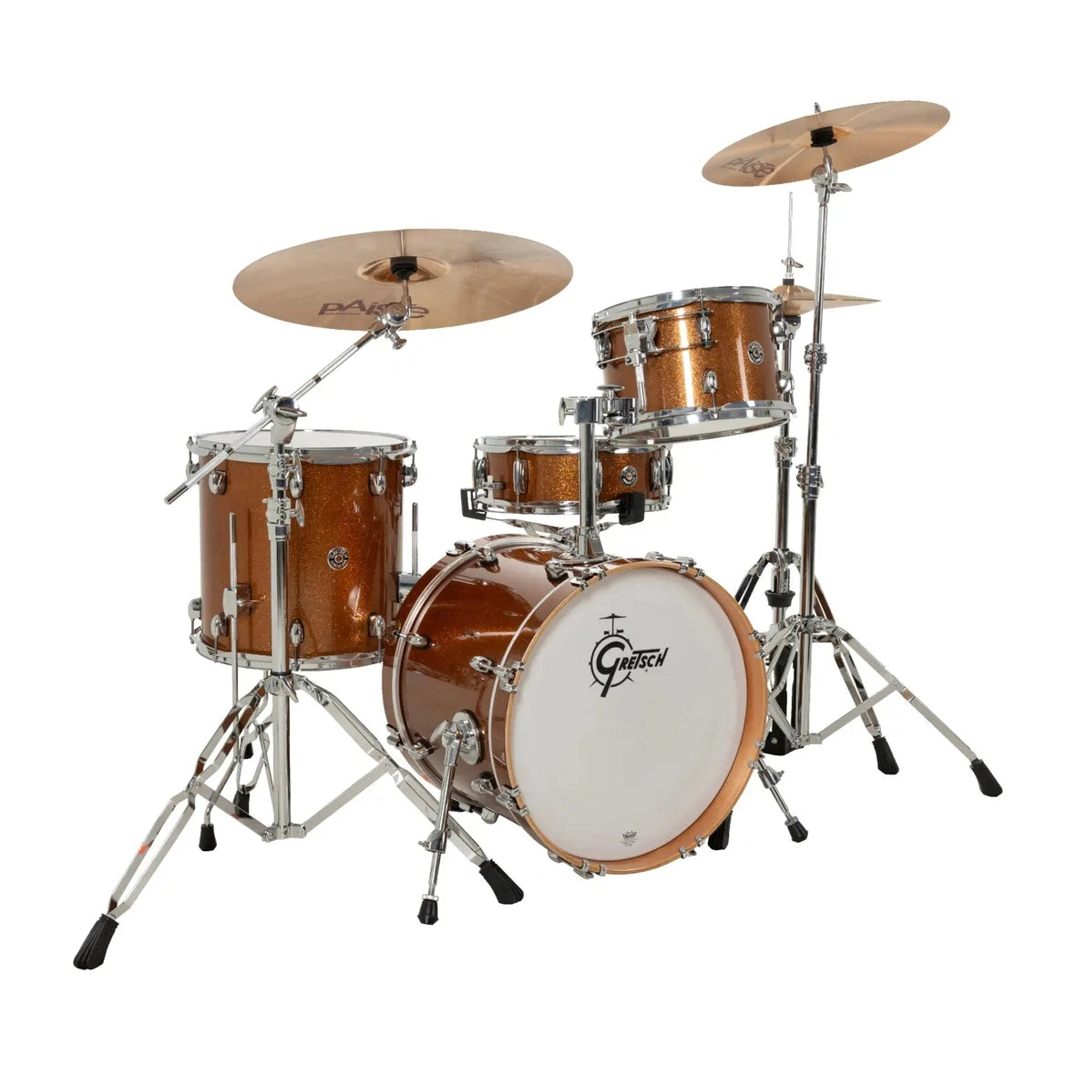 Gretsch Catalina Club CC2 4pc Drum Set 18/12/14/14 Bronze Sparkle - Drum Center Of Portsmouth